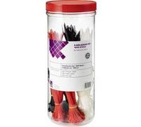 TRU COMPONENTS BPSR-1000Z Serre-câble 100 x 2.5 mm noir, rouge, naturel 1000 pc(s)