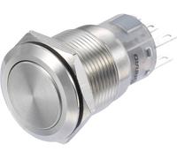 TRU COMPONENTS LAS1-AGQ-22Z/S Interrupteur à pression 250 V/AC 3 A 2 x On/On à accrochage IP65 1 pc(s)