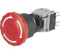 TRU COMPONENTS LAS1-BY-22TSA Arrêt durgence 250 V/AC 3 A 2 NF (R), 2 NO (T) IP40 1 pc(s)