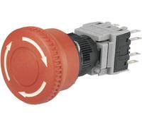 TRU COMPONENTS LAS1-BY-22TSB Arrêt d'urgence 2 NF (R), 2 NO (T) 1 pc(s)