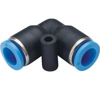 TRU COMPONENTS Raccord coudé PV8 Ø de tuyau: 8 mm