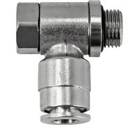 TRU COMPONENTS Raccord coudé TC-14205592 MPH-G 8-02 Ø de tuyau: 8 mm Taille du filetage: G1/4 1 pc(s)