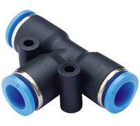 TRU COMPONENTS Raccord en T PE8 Ø de tuyau: 8 mm