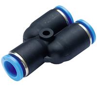 TRU COMPONENTS Raccord en Y PY12 Ø de tuyau: 12 mm 1 pc(s)