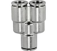 TRU COMPONENTS Raccord en Y TC-14205472 MPW 8-6 Ø de tuyau: 8 mm, 6 mm 1 pc(s)