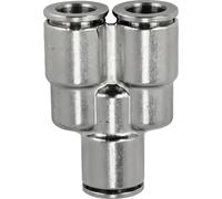TRU COMPONENTS Raccord en Y TC-14205516 MPY 8 Ø de tuyau: 8 mm 1 pc(s)