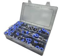 TRU COMPONENTS Raccord pneumatique TC-14109148 TC-Fitting set - 10 mm Ø de tuyau: 10 mm 60 pc(s)