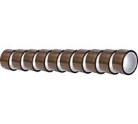 TRU COMPONENTS Ruban adhésif antistatique (ESD) 10 pc(s) ambre (L x l) 33 m x 50 mm Polyimide