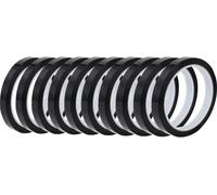 TRU COMPONENTS Ruban adhésif antistatique (ESD) 10 pc(s) noir (L x l) 36 m x 10 mm Grille antistatique