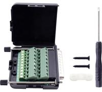 TRU COMPONENTS T1904C102 Kit embase SUB-D mâle Nombre de pôles: 25 raccord à vis 1 pc(s)