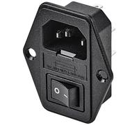 TRU Components TC-10088400 Connecteur pour appareils à froid - Montage vertical - Nombre total de pôles : 3 10 A