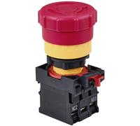 TRU COMPONENTS TC-10091068 ONPOW26-11TSA/R/12V Arrêt durgence 250 V 5 A rouge IP40 1 pc(s)