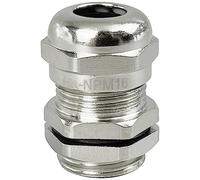 TRU COMPONENTS TC-10302824 Presse-étoupe M16 en laiton (nickelé) en métal 1 pièce