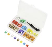 TRU COMPONENTS TC-10334036 Mini fusible plat 3 A, 5 A, 7.5 A, 10 A, 15 A, 20 A, 25 A, 30 A violet, orange, gris, rouge, bleu, jaune, transparent(e), vert 100