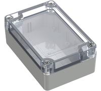TRU COMPONENTS TC-10860464 Boîtier universel 105 x 70 x 40 Polycarbonate gris clair 1 pc(s)