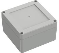 TRU COMPONENTS TC-10860512 Boîtier universel 105 x 105 x 60.10 Polycarbonate gris clair 1 pc(s)