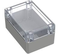 TRU COMPONENTS TC-10860840 Boîtier universel 150 x 100 x 75 ABS-PC gris clair 1 pc(s)