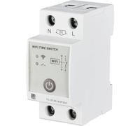 TRU COMPONENTS TC-12485084 TC-GTS8-W2P32A Interrupteur WiFi 230 V/AC 1 pc(s) Plage temporelle: 1 min - 24 h 1 NO (T)