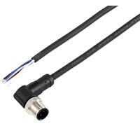 TRU COMPONENTS TC-12833020 Câble de raccordement M12 mâle, coudé 10 m Nombre de pôles: 4 1 pc(s)