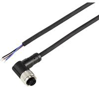 TRU COMPONENTS TC-12833032 Câble de raccordement M12 femelle, coudé 10 m Nombre de pôles: 3 1 pc(s)