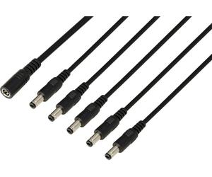 TRU COMPONENTS TC-13232716 Connecteur DC prise femelle - fiche mâle 5.5 mm 2.1 mm 41.2 cm 1 pc(s)