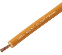 TRU COMPONENTS TC-13537036 Câble à gaine caoutchouc H07RN-F 1 x 2.5 mm² orange Marchandise vendue au mètre