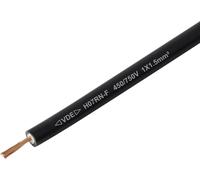 TRU COMPONENTS TC-13537056 Câble à gaine caoutchouc H07RN-F 1 x 1.5 mm² noir Marchandise vendue au mètre