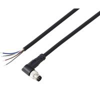 TRU COMPONENTS TC-13751880 Câble de raccordement M8 x 1 mâle, coudé 10 m Nombre de pôles: 5 1 pc(s)