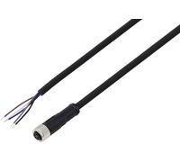 TRU COMPONENTS TC-13751964 Câble de raccordement M8 x 1 femelle, droit 10 m Nombre de pôles: 5 1 pc(s)
