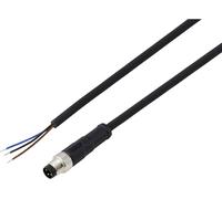TRU COMPONENTS TC-13752020 Câble de raccordement M8 x 1 mâle, droit 5 m Nombre de pôles: 3 1 pc(s)