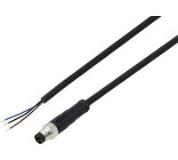 TRU COMPONENTS TC-13752020 Câble de raccordement M8 x 1 mâle, droit 5 m Nombre de pôles: 3 1 pc(s)