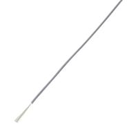 TRU COMPONENTS TC-7572808 Fil de câblage LiY 1 x 0.22 mm² gris 100 m