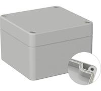 TRU COMPONENTS TC-9065444 Boîtier dextérieur 82 x 80 x 55 Polycarbonate gris clair (RAL 7035) 1 pc(s)