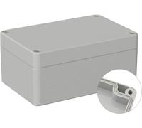 TRU COMPONENTS TC-9065452 Boîtier dextérieur 120 x 80 x 55 Polycarbonate gris clair (RAL 7035) 1 pc(s)