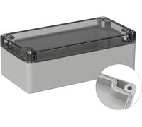 TRU COMPONENTS TC-9065476 Boîtier dextérieur 160 x 80 x 55 Polycarbonate gris clair (RAL 7035) 1 pc(s)