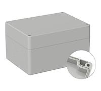 TRU COMPONENTS TC-9065528 Boîtier universel 160 x 120 x 90 Polycarbonate gris clair (RAL 7035) 1 pc(s)