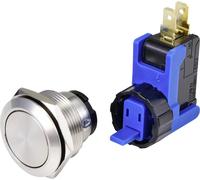 TRU COMPONENTS TC-9201348 Bouton-poussoir 250 V 15 A 1 x On/Off à rappel IP65 1 pc(s)