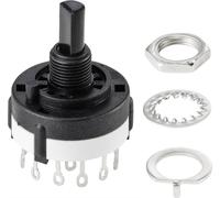 TRU COMPONENTS TC-9415600 SR26A-3X4-F20 Commutateur rotatif 250 V 150 mA 12 x 30 °