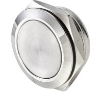 TRU COMPONENTS TC-9563704 Bouton-poussoir 12 V 0.005 A 1 x Off/(On) élément de contact (Ø x H) 24.7 mm x 14.5 mm IP65 1 pc(s) Bulk
