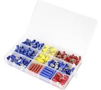 TRU COMPONENTS TC-9904304 Assortiment de cosses à sertir 0.50 mm² 6 mm² rouge, jaune, bleu 1 set Box