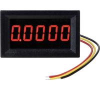 TRU COMPONENTS TC-AM5D-RED Appareil de mesure numérique à encastrer