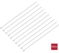 TRU COMPONENTS TC-BT-370-7.6-N Serre-câble 370 mm 7.6 mm naturel résiste aux produits chimiques 100 pc(s)