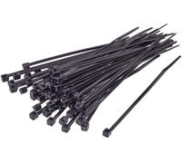 TRU COMPONENTS TC-BT-710-8.8-UVB Serre-câble 710 mm 8.8 mm noir stable aux intempéries et aux UV 100 pc(s)