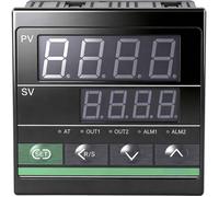 TRU COMPONENTS TC-CH902 PID Régulateur de température B, E, J, K, N, R, S, T, Pt100 -200 à 1820 °C SSR, Courant analogique (L x l x H) 66 x 96 x 96 mm