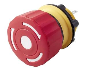 TRU COMPONENTS TC-LAS1-A22Y-01TSB Arrêt d'urgence 250 V/AC 3 A 1 NF (R) IP65 1 pc(s)