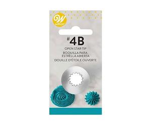 Truc pour décorer les gâteaux en étoile ouverte 4B de Wilton