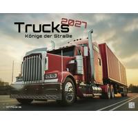 Trucks Calendrier 2026 - Camion - Rois des rues - Calendrier mural de qualité supérieure DIN A2 (extra large : env. 60 cm x 42 cm)
