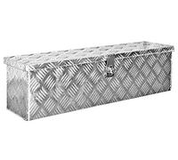 Trucky Truck Box Caisse de Transport Remorque Boîte à Outils Chequer Plaque en Alu 15 Tailles