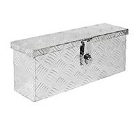 Trucky Truck Box Caisse de Transport Remorque Boîte à Outils Chequer Plaque en Alu D015