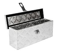 Trucky Truck Box Caisse de Transport Remorque Boîte à Outils | Modèle D025, 59 x 24 x 18 cm, Chequer Plaque en Alu, voiture, Atelier